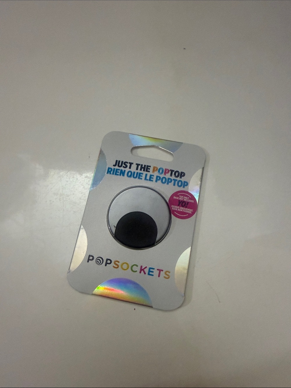PopSockets Black PopTop Phone Grip